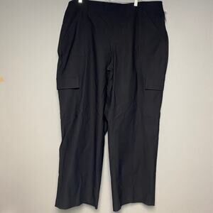 NWT Lane Bryant The 4-Season Straight Black Pant Sz 20 Stretch Waistband